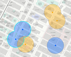 Features mit zusammengeführten ähnlichen Werten, wobei Multipart auf "falsch" gesetzt ist Features mit zusammengeführten ähnlichen Werten, wobei Multipart auf "falsch" gesetzt ist