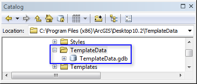 Der Ordner "TemplateData" Der Ordner "TemplateData"