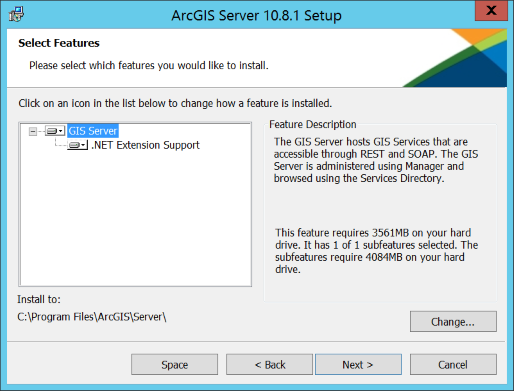 Wählen Sie die zu installierenden Programm-Features aus. Wählen Sie die zu installierenden Programm-Features aus.