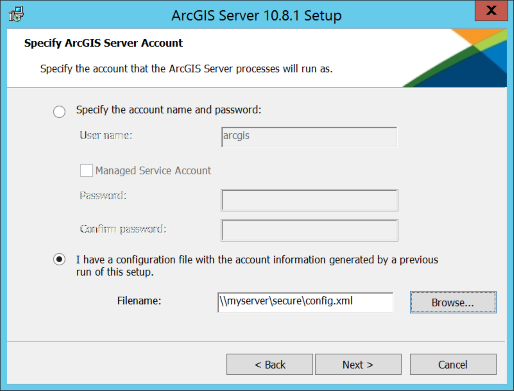 Importieren einer Serverkonfigurationsdatei Importieren einer Serverkonfigurationsdatei